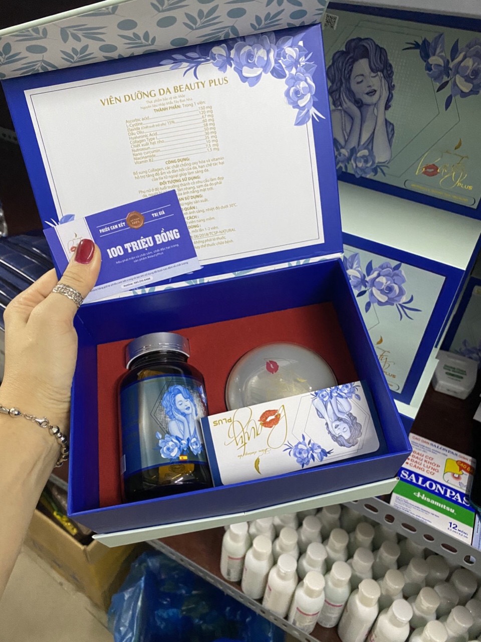 [BEAUTY PLUS] Viên Uống Trắng Da Beauty Plus chính hãng (Hộp 60 Viên)