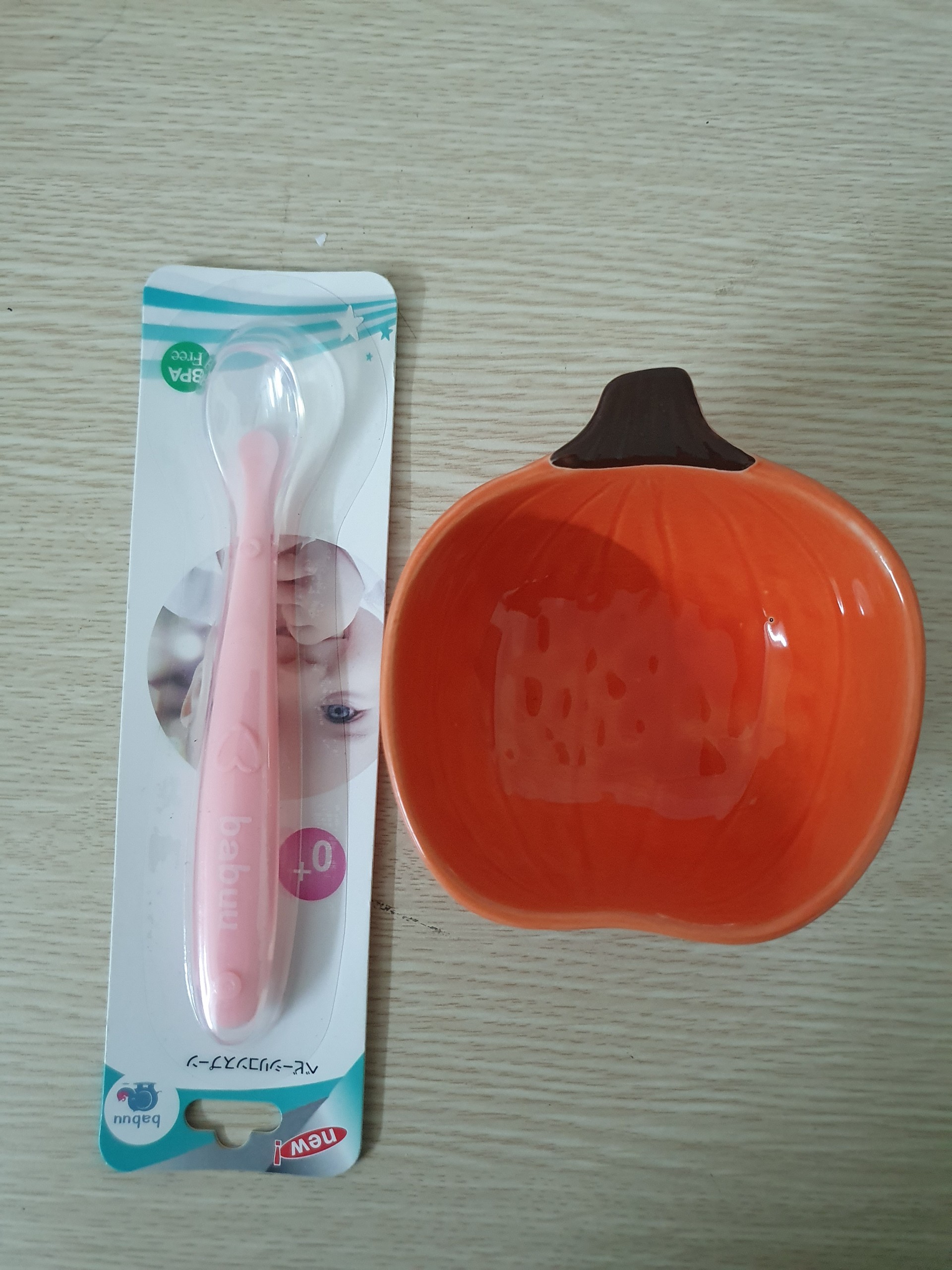 Thìa ăn dặm - Thìa ăn dặm silicon Babuu