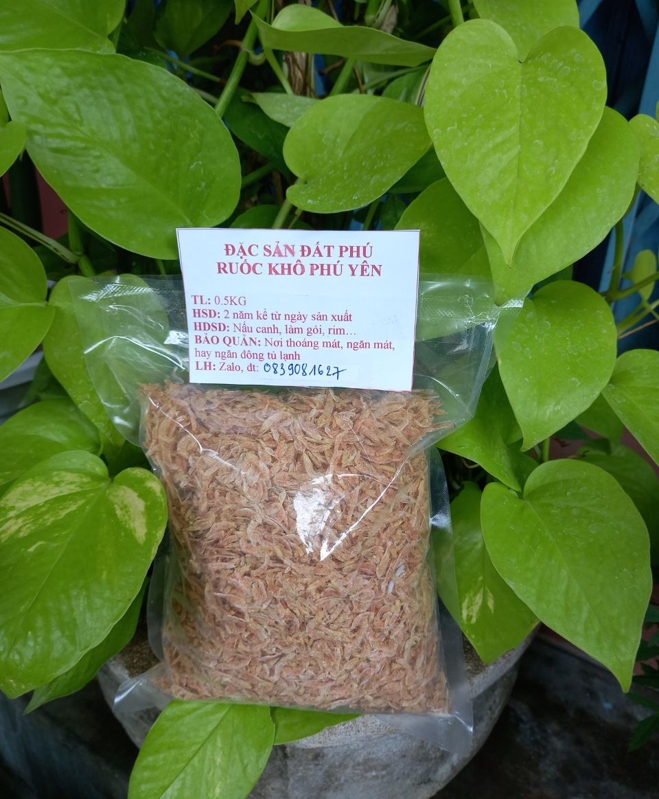 0.5KG Ruốc Khô Phú Yên Bao Ngon