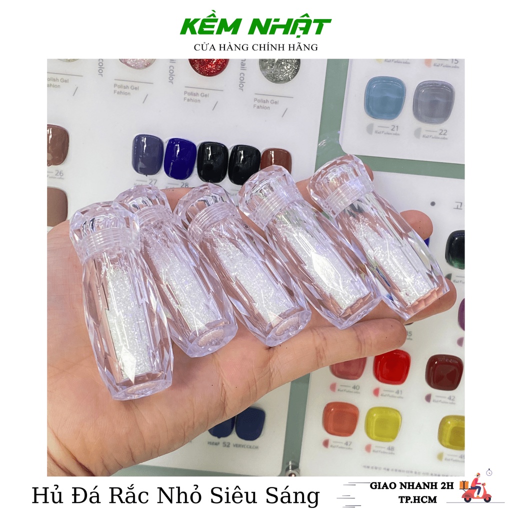 Hủ Đá Rắc Nail Siêu Sáng Hạt Nhỏ