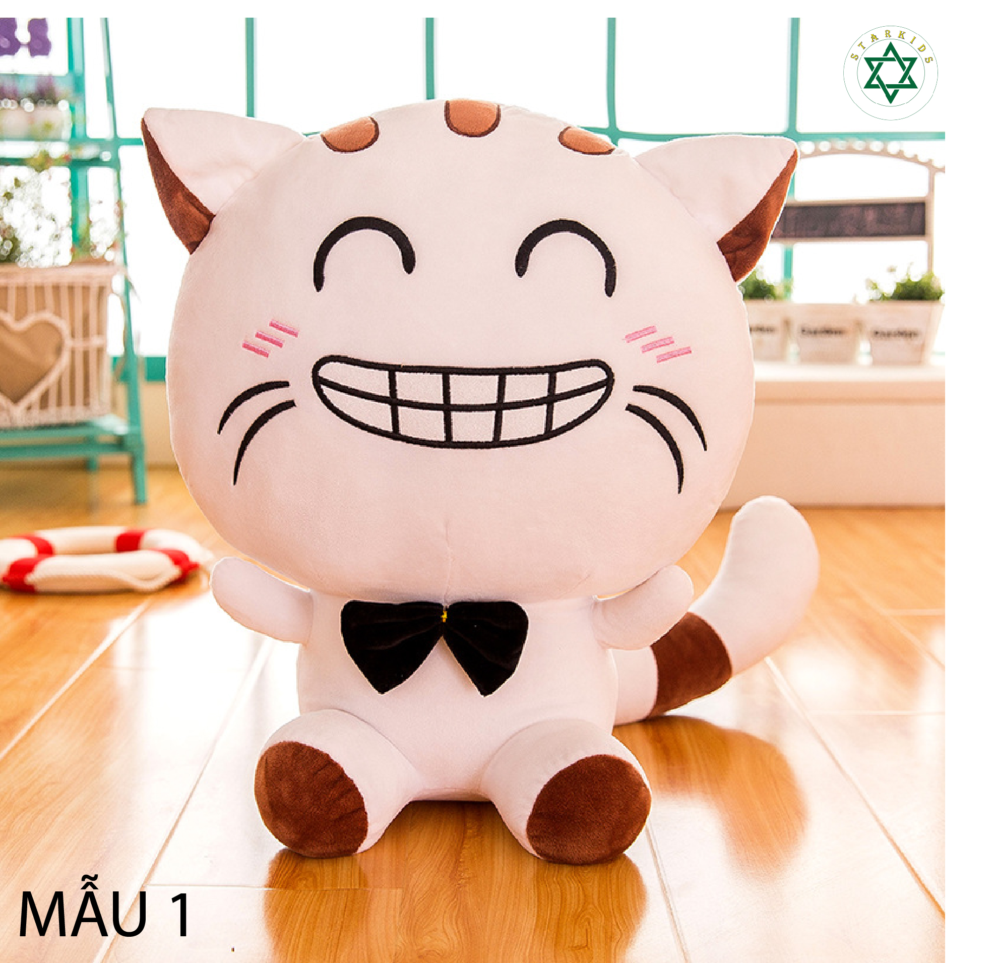 Thú Bông Mặt Mèo Cute (22cm)