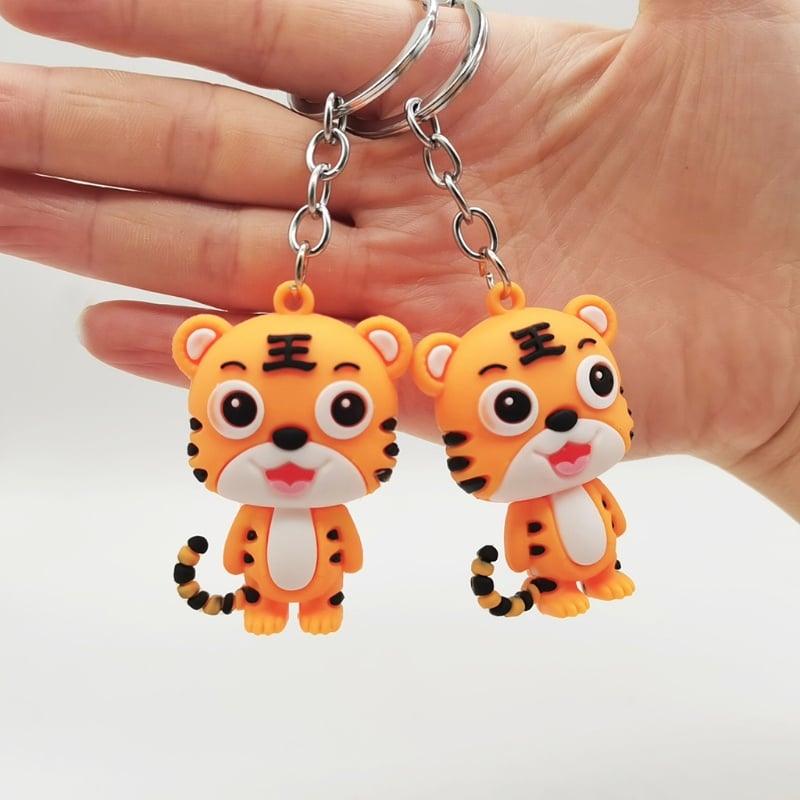 Móc khóa hình Hổ siêu cute đáng yêu