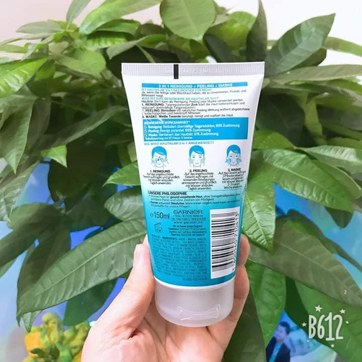 Sữa rửa mặt Garnier Đức