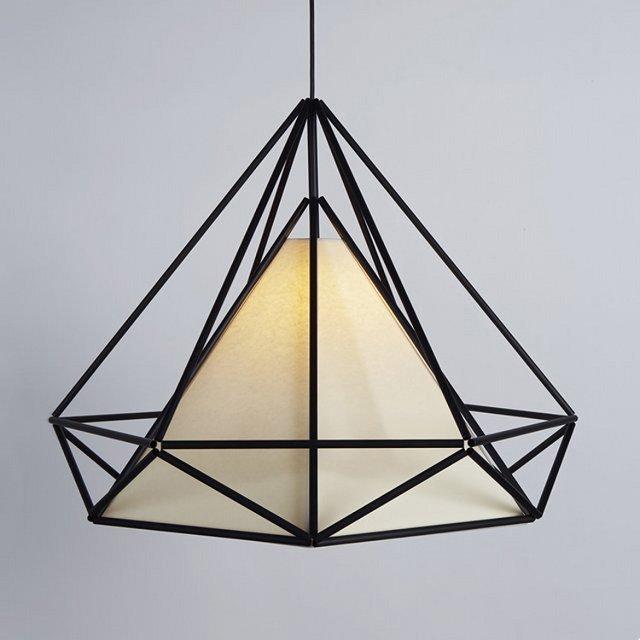 Đèn thả kim cương 380mm