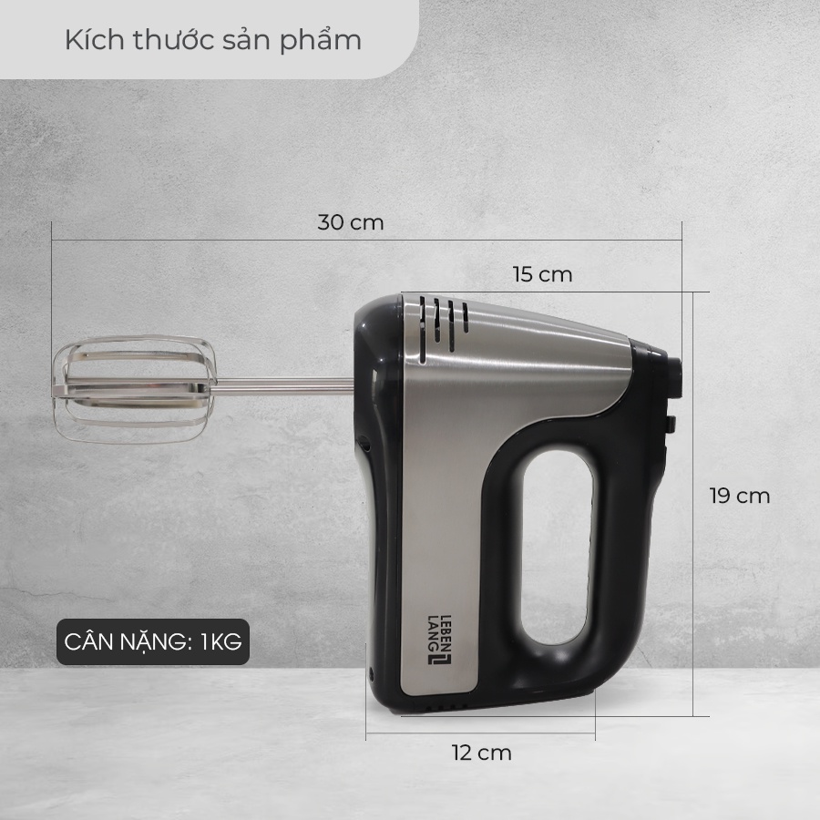 MÁY ĐÁNH TRỨNG ĐA NĂNG LEBENLANG LBL8908