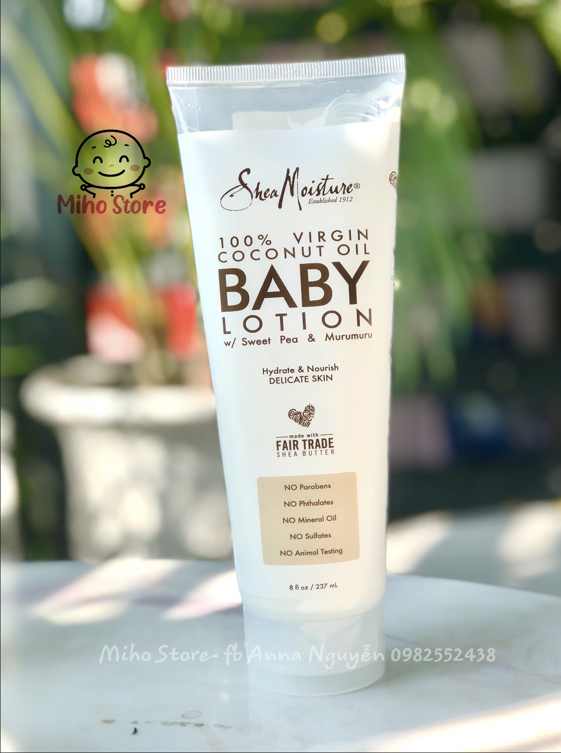 kem dưỡng baby lotion shea