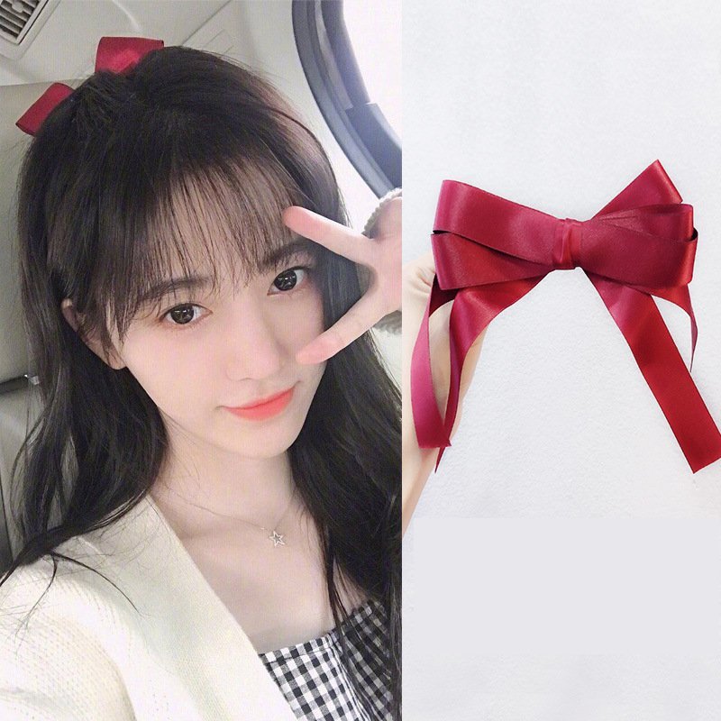 Nơ bướm cài tóc bản to Cúc Tịnh Y dễ thương xinh xắn