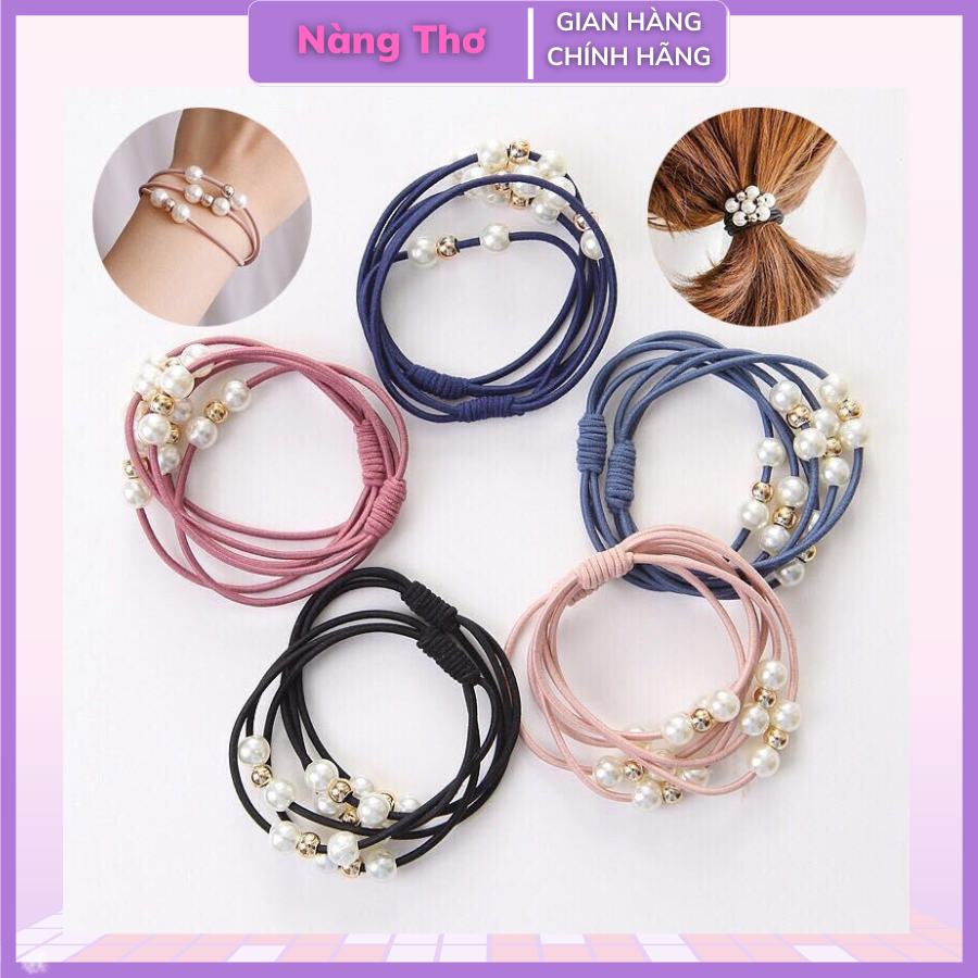 Dây Cột Tóc Đơn Giản Cho Nữ