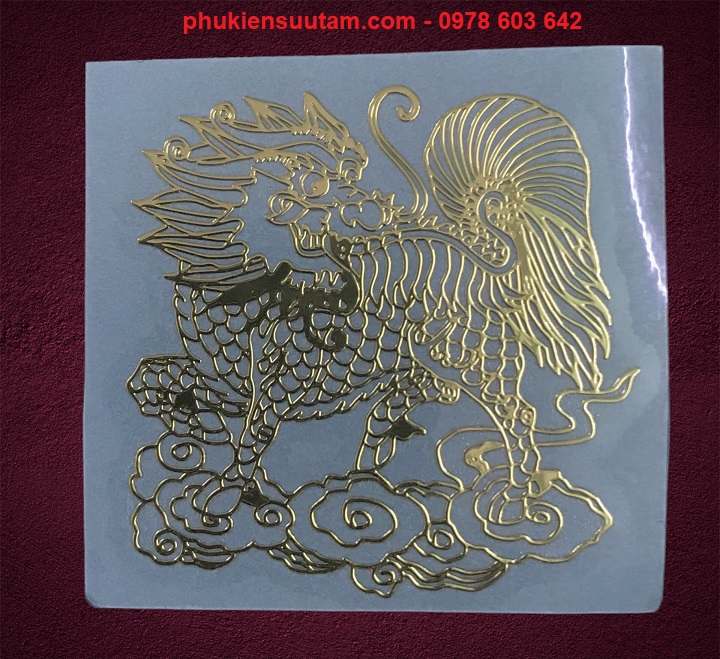 Miếng Dán Hình Kỳ Lân - SP006178