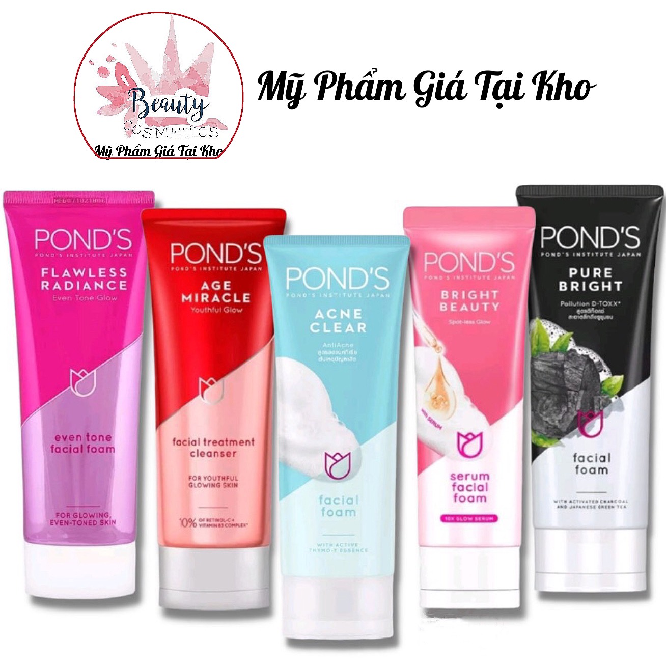 Sữa Rửa Mặt POND'S 100g đủ loại