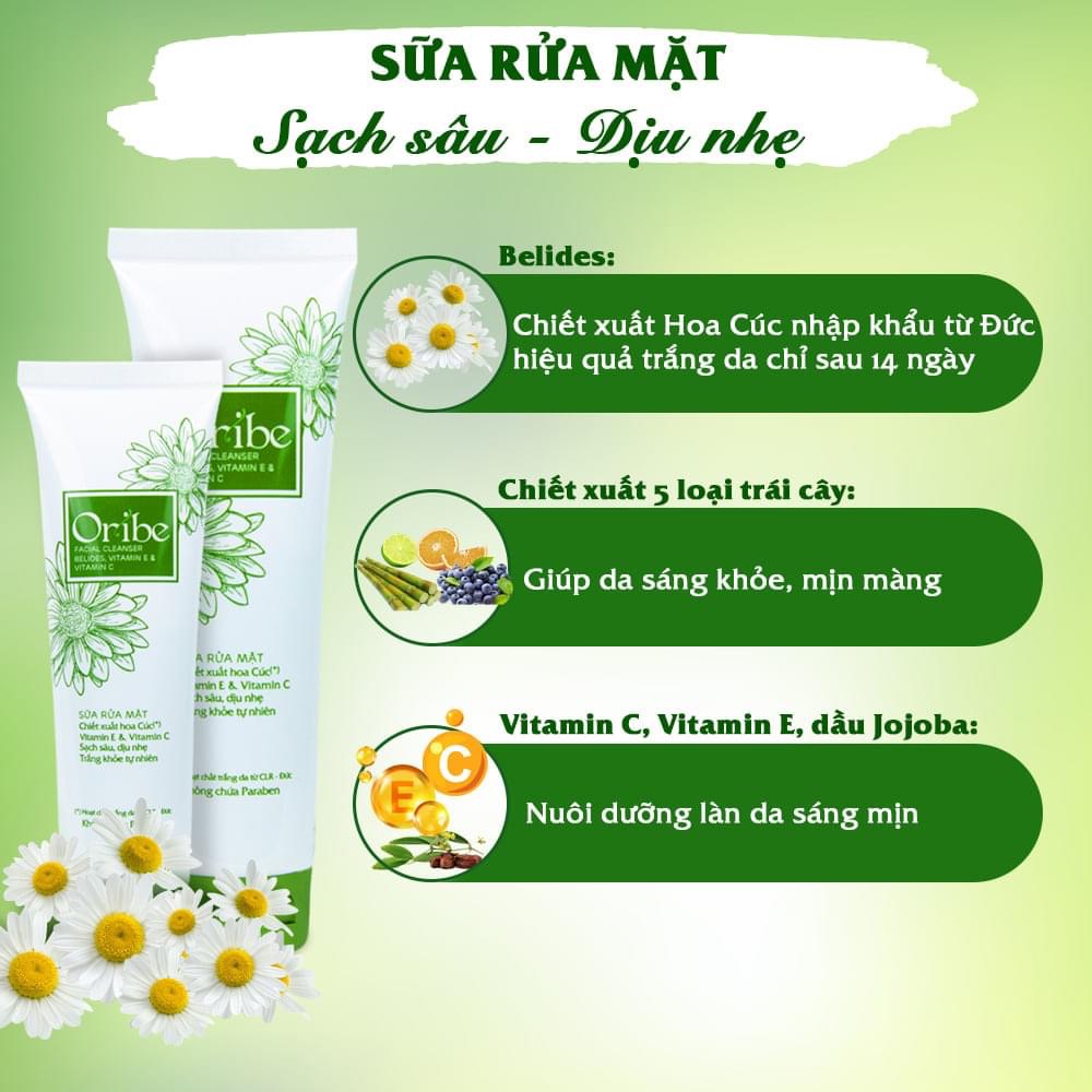 Sữa rửa mặt làm sạch dịu nhẹ dưỡng da ẩm mịn dành cho mọi loại da Oribe