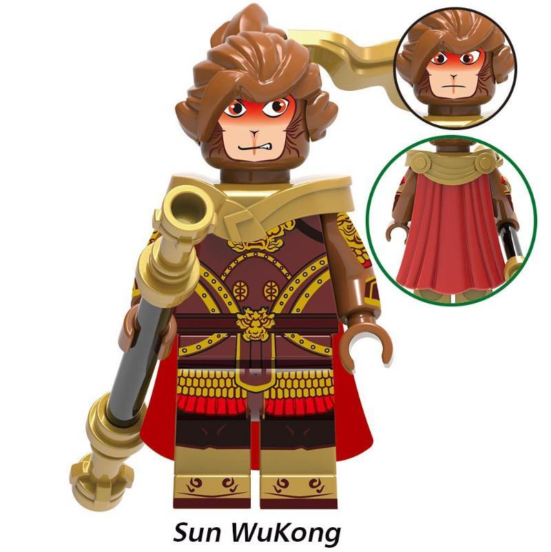 [HCM]Đồ chơi lắp ráp Mini Figure nhân vật Na Tra ma đồng giáng thế X0274