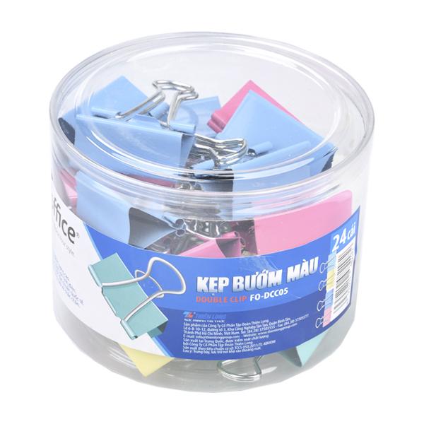 Kẹp bướm màu Flexoffice 41mm FO-DCC05
