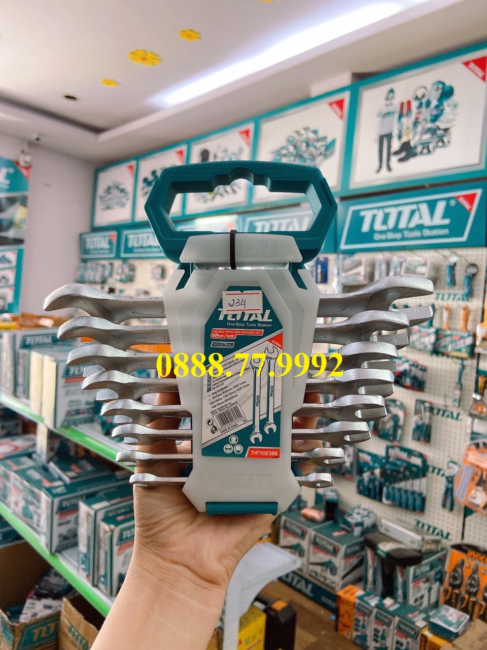 Bộ cờ lê miệng (6-22mm) Total THT102386