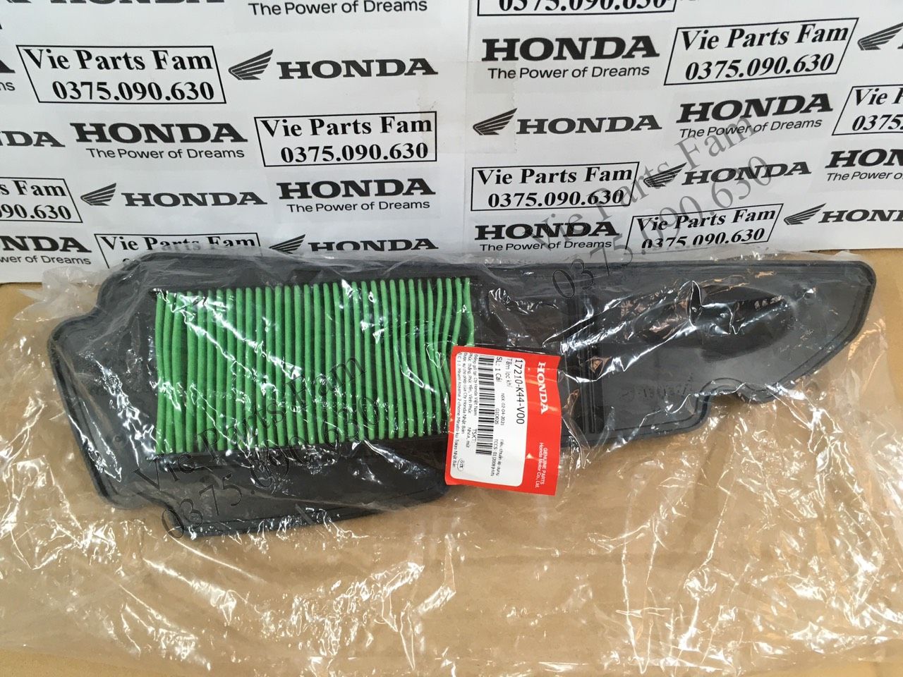 Lọc gió Vision 2015-2020, Chính hiệu Honda Motor VN