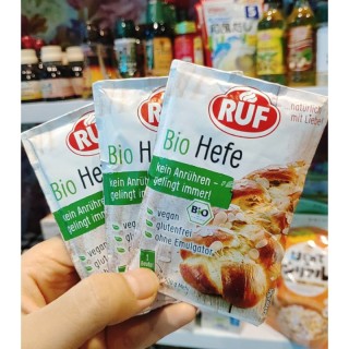 Men nở hữu cơ RUF Organic Active Dry Yeast 9g gói thumbnail