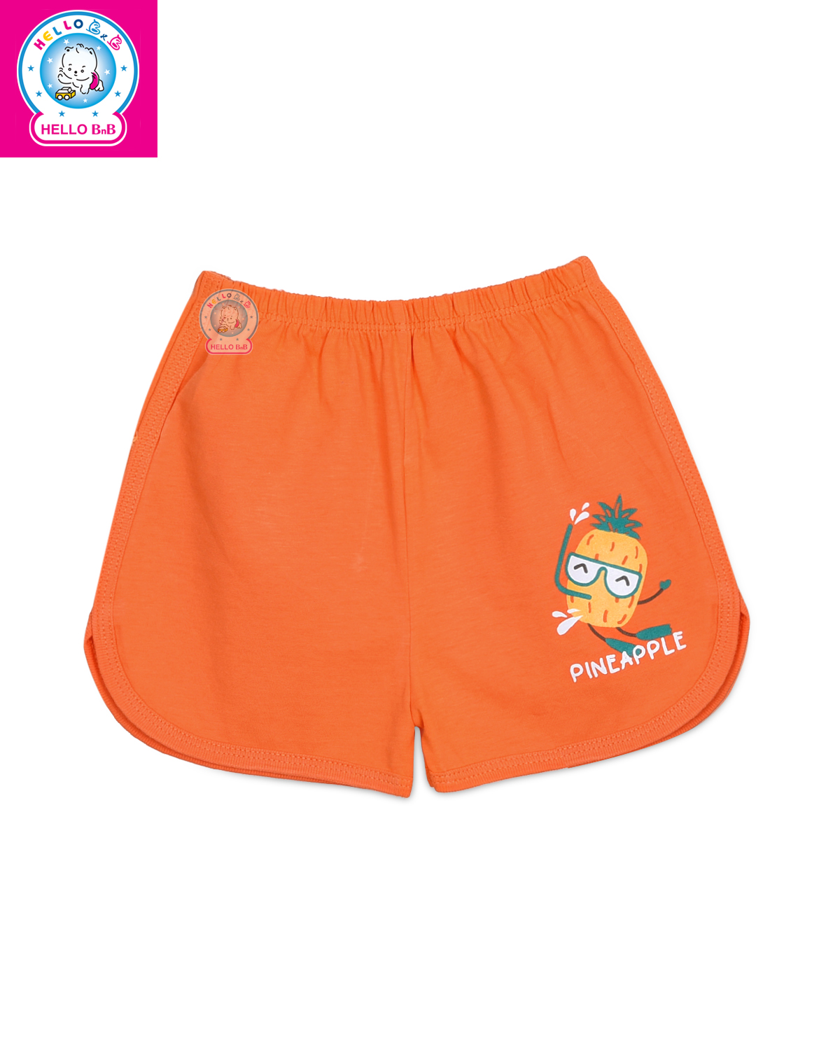 Quần short viền QL0196 - HELLO BnB (màu và hình in ngẫu nhiên)