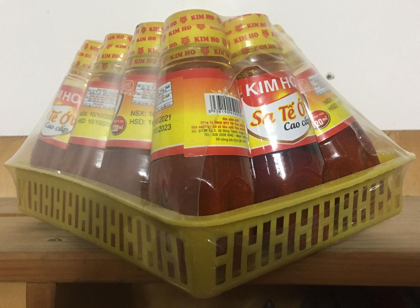 Combo 2 lốc Sa tế ớt hũ 120ml