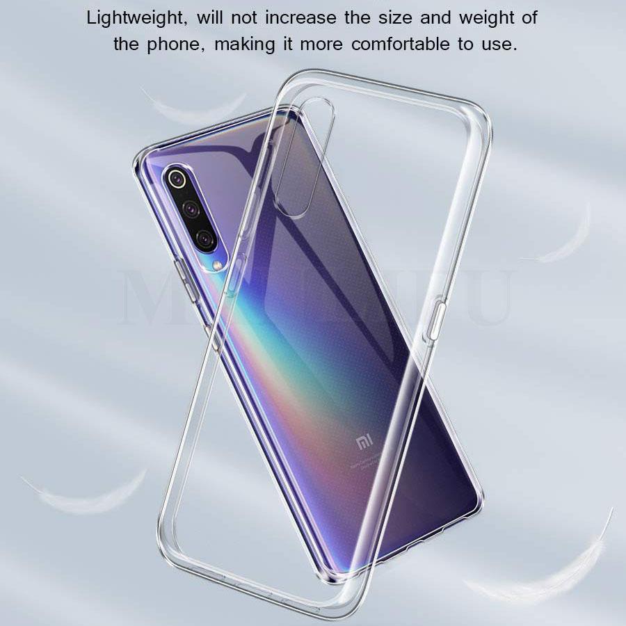 Ốp lưng silicon trắng trong Xiaomi Redmi 5A