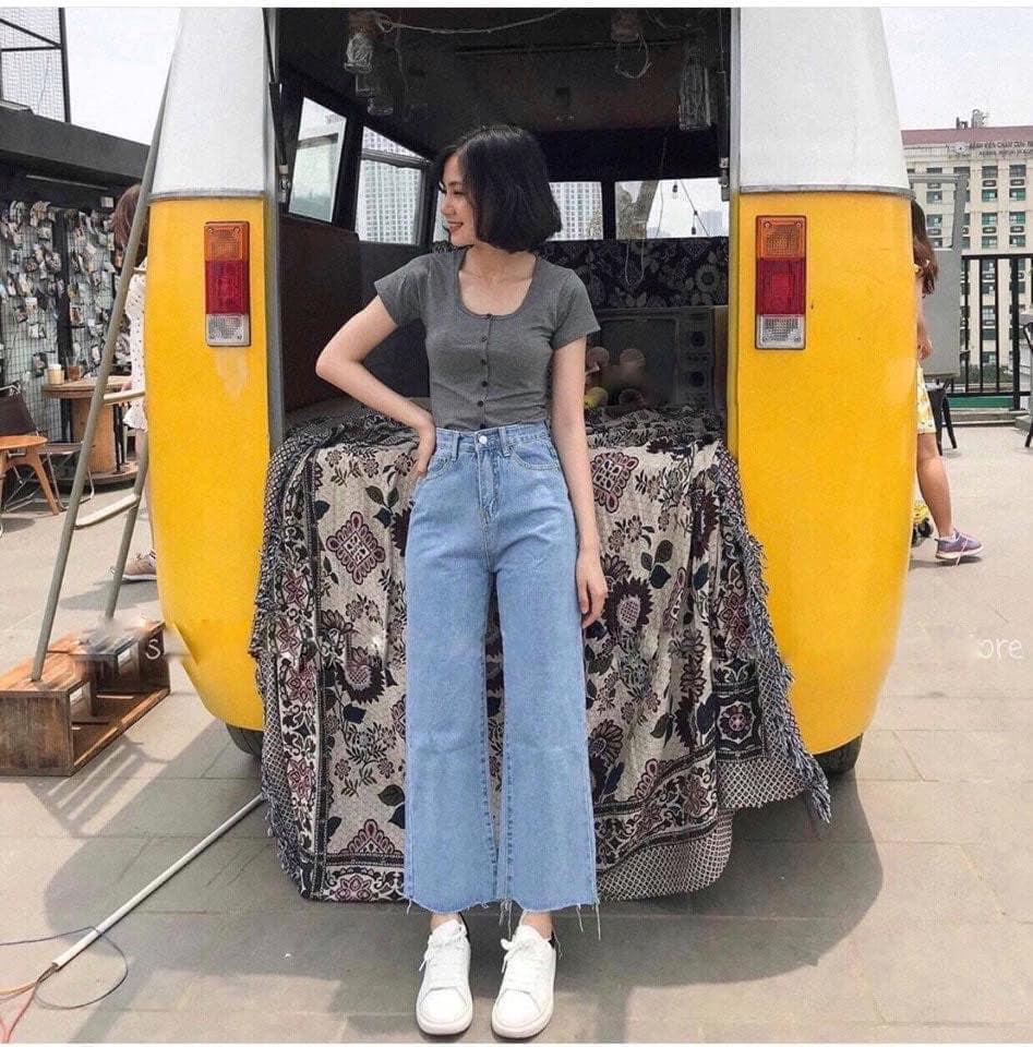 QUẦN BÒ ỐNG RỘNG SIÊU CÁ TÍNH, MINH QUANG 2017