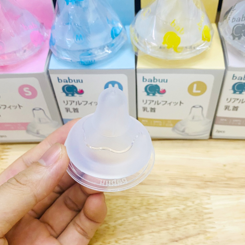Super Soft Babuu Wide Neck Pacifier (Box of 2)
