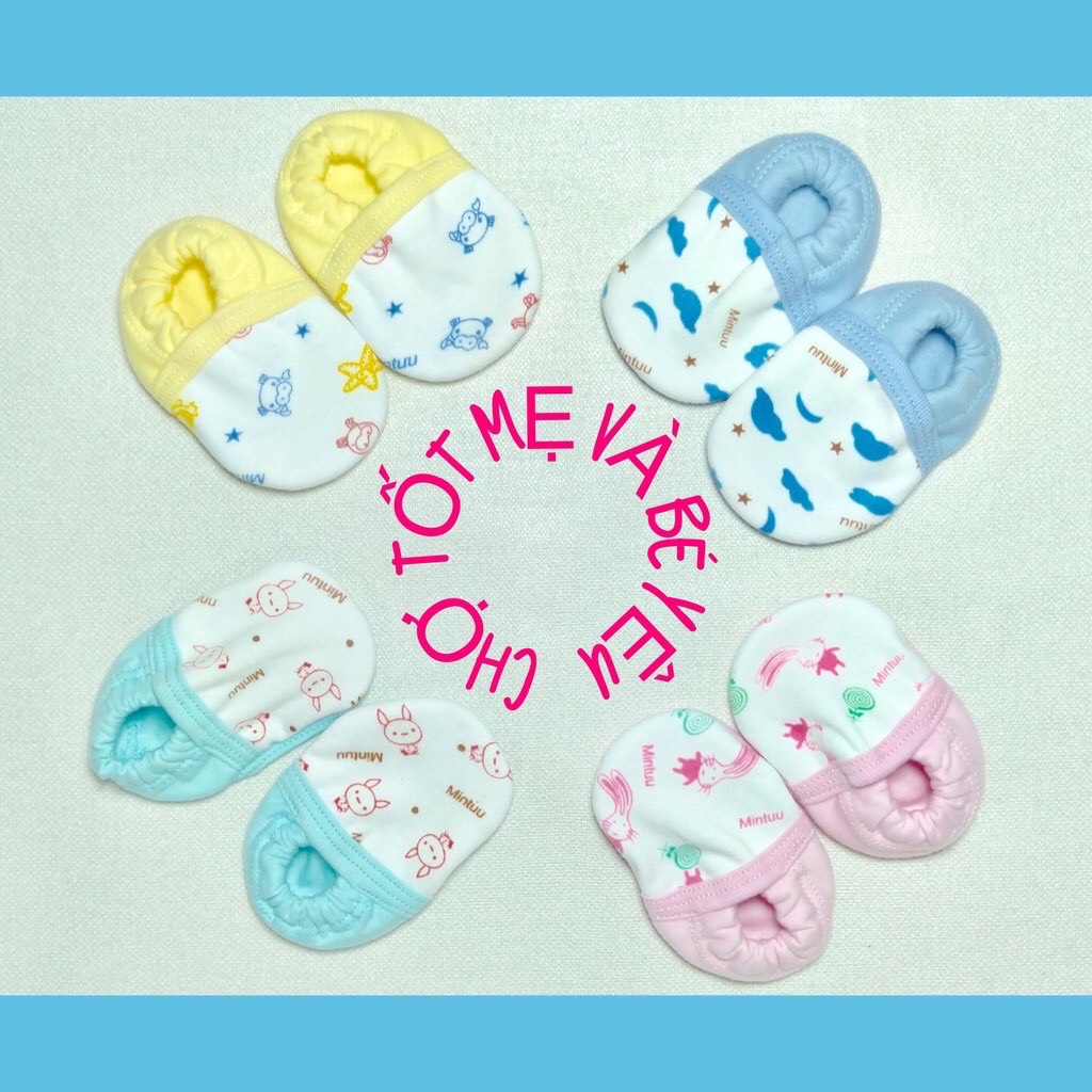Giày vải cho bé sơ sinh-7kg cotton cao cấp