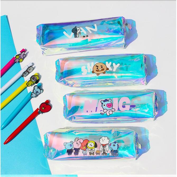 Bóp viết hologram BT21...
