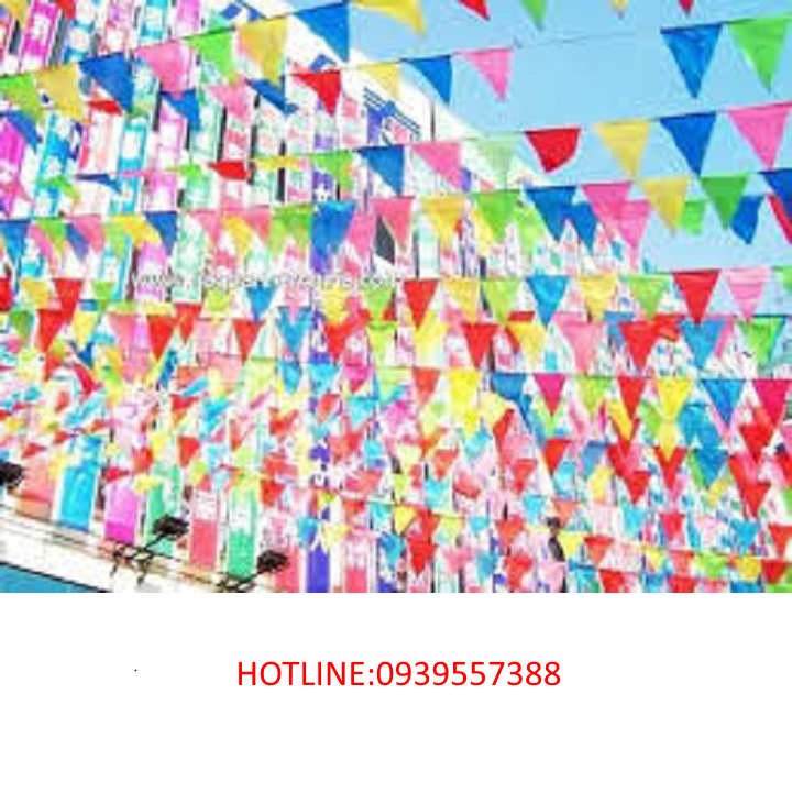 CỜ DÂY, CỜ TAM GIÁC 50m