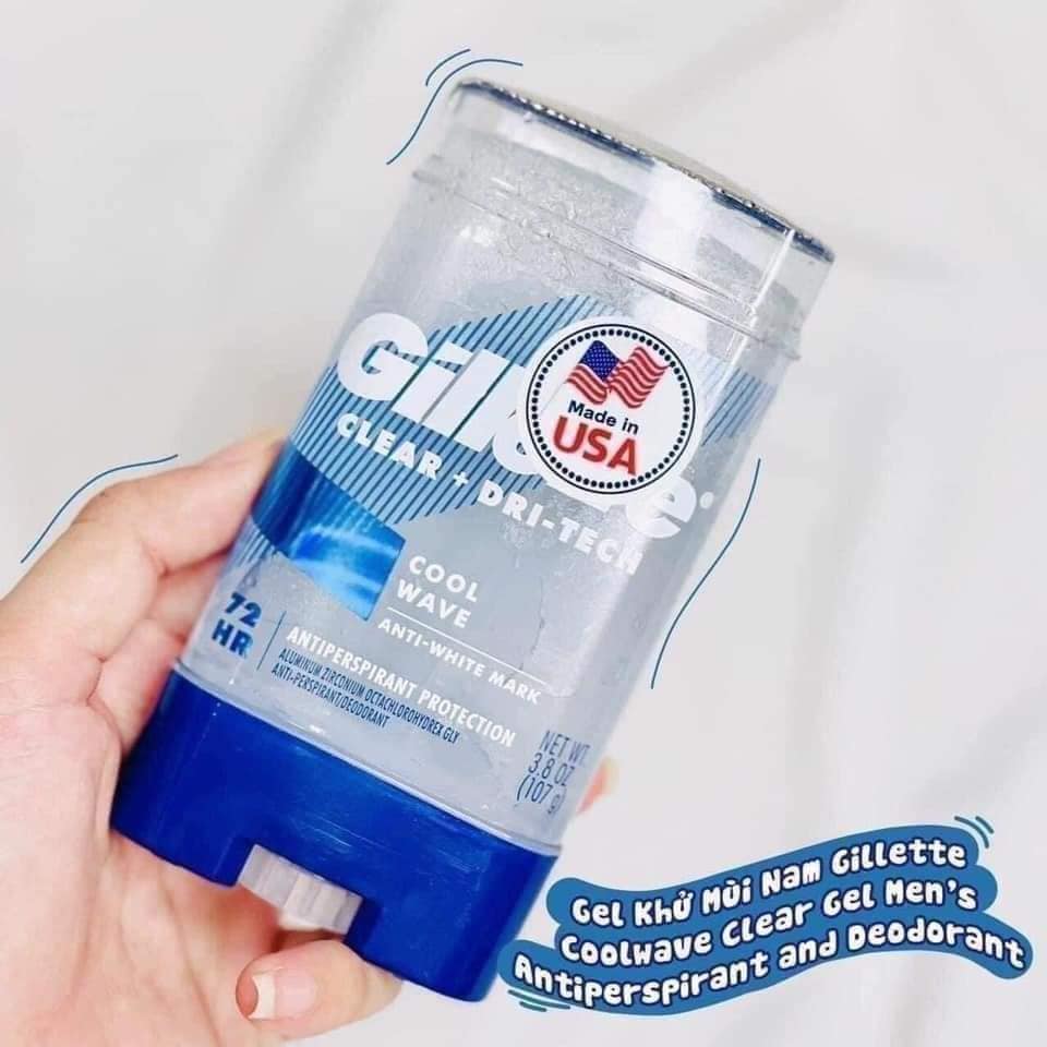 Lăn Khử Mùi Gillette Dạng Gel 107g