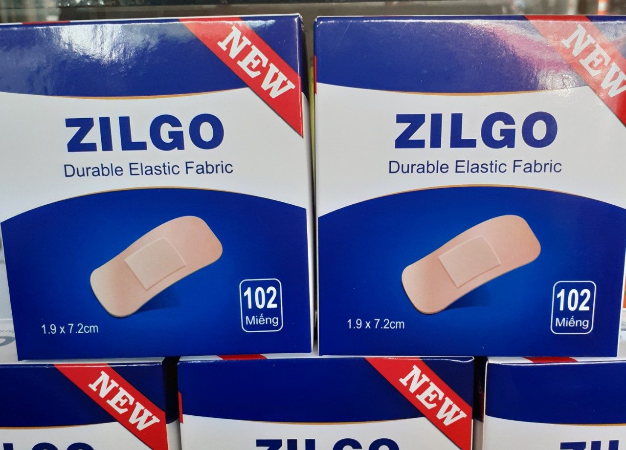 BĂNG KEO CÁ NHÂN ZILGO ( CABON 5 HỘP )