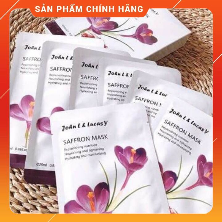 [Hộp 7 miếng] Mặt nạ Saffron