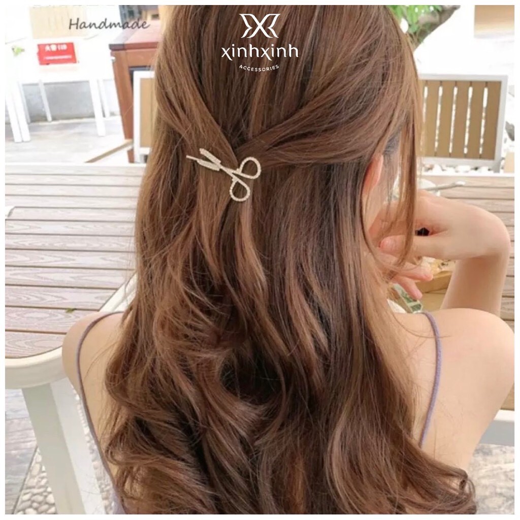 Set 6 Kẹp Tóc Nữ, Kẹp Tóc Tiểu Thư Mẫu Mới 2021