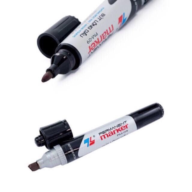 Bút Dạ Dầu Hai Đầu Thiên Long Pm-09 (Không Xoá Được )