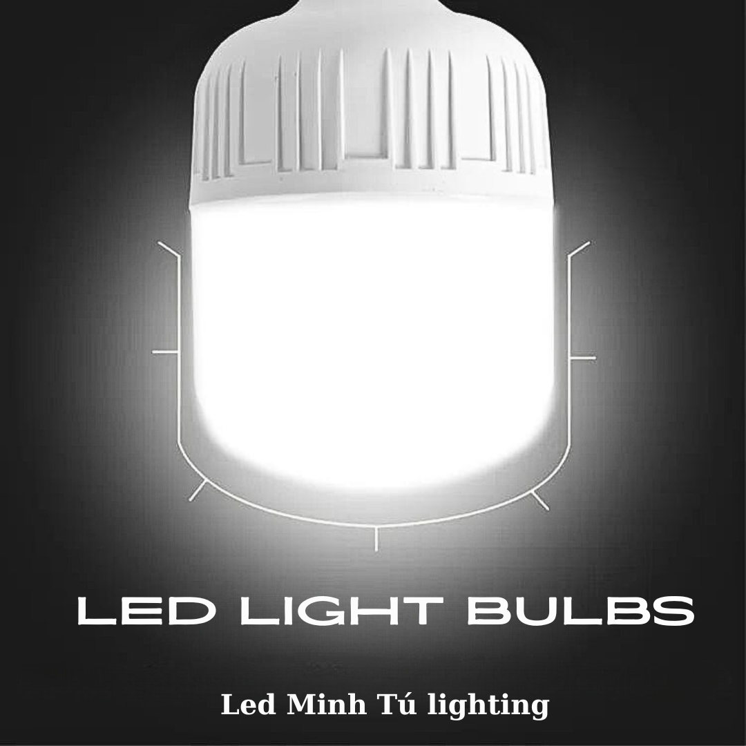 bóng trụ 40W siêu sáng - siêu tiết kiệm điện (Ánh sáng trắng) - Bảo hành 12 tháng