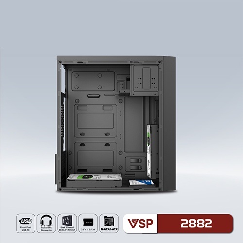 Case VSP 2882 (Chuẩn mATX)