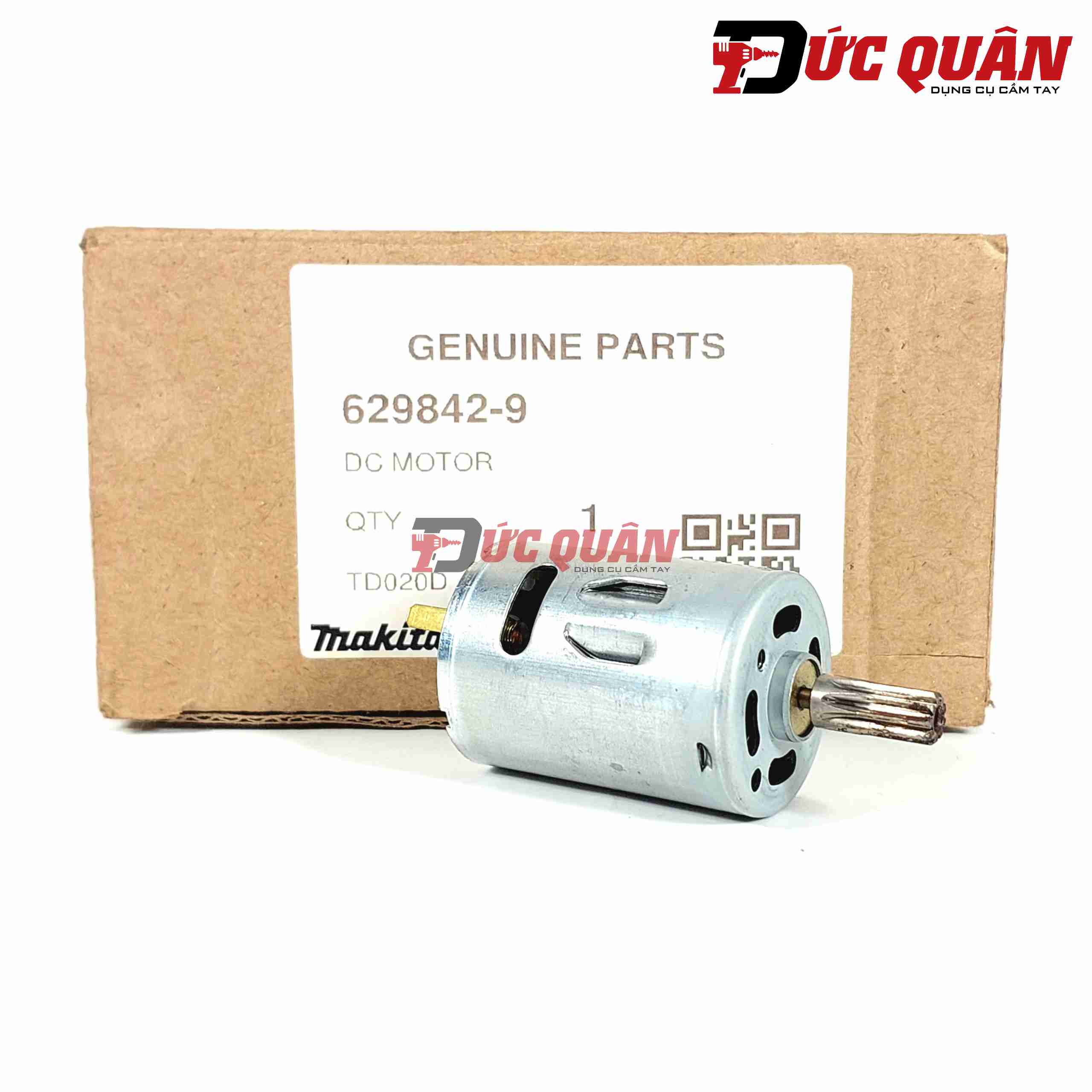 Cụm motor máy bắn vít gập, td021d, td010d, makita, 629842-9