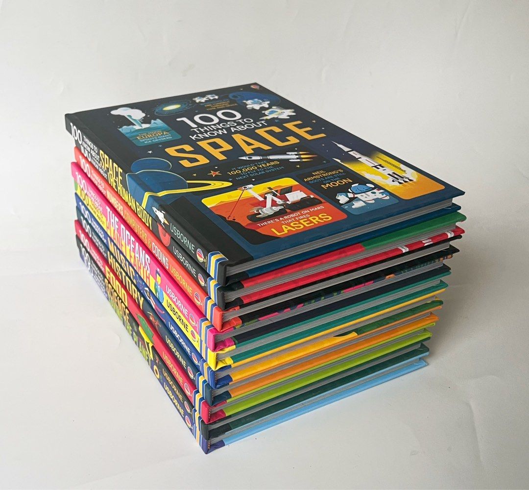 (Phiên bản mới nhất) Usborne 100 Things To Know About - 11q| Bản Nhập Khẩu