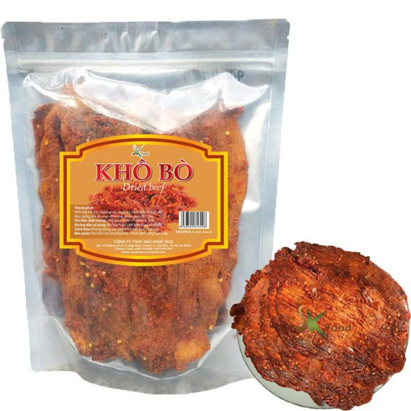 [HCM]Khô Bò Miếng Siêu Ngon Loại 1