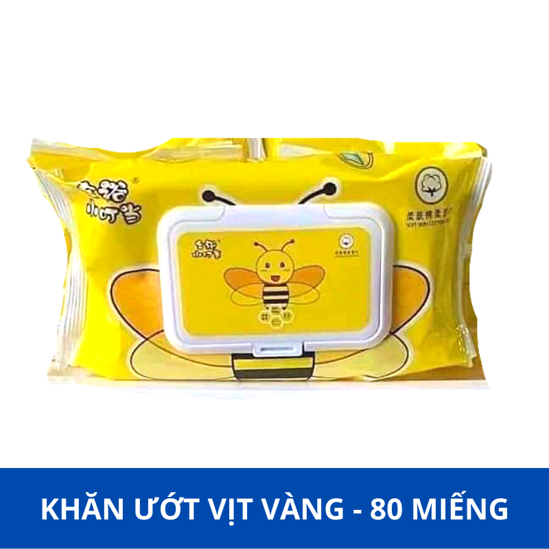 Khăn ướt Phú Đạt gói 120 tờ cho bé
