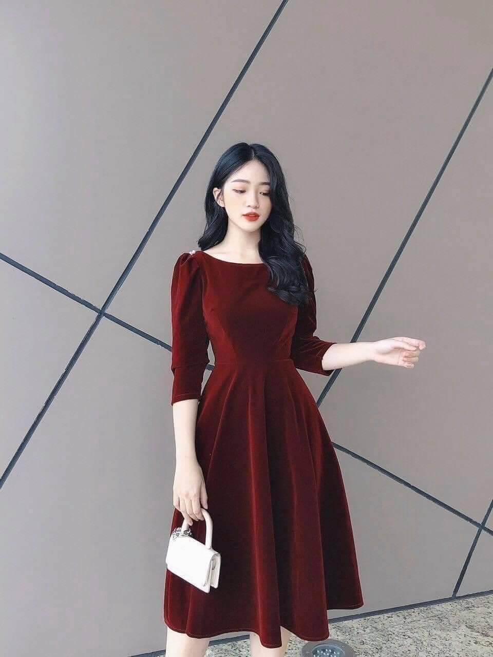 [MÃ LAZADAFAHB01 - GIẢM 30K ĐƠN 100K] Váy đầm xoè Nhung