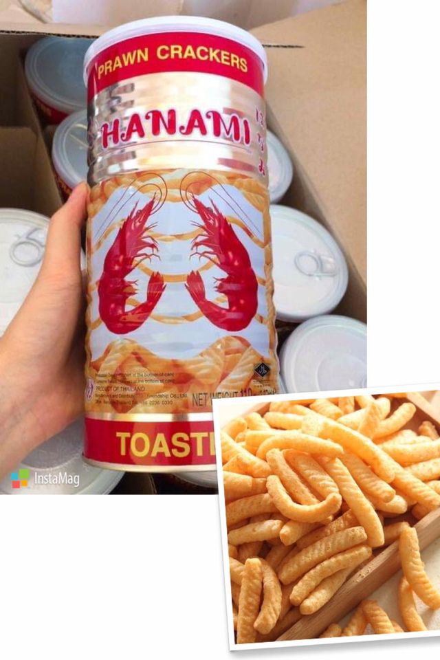 (HCM) Snack lon hanami Thái Lan 110g./..