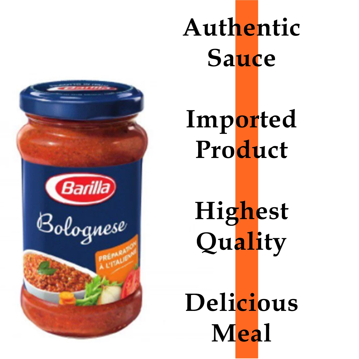 Sốt mỳ Ý spaghetti Basilico, Barilla 400g