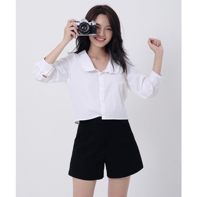 áo sơmi cổ xếp ly Elly clothing