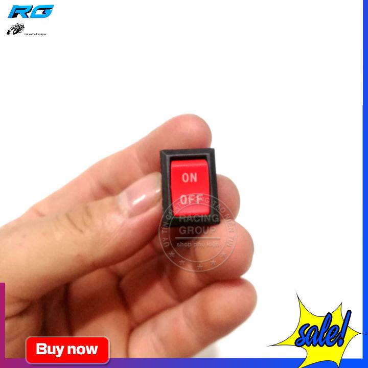 [HCM]Combo 10 cái công tắc on/off 2 chân cho xe máy