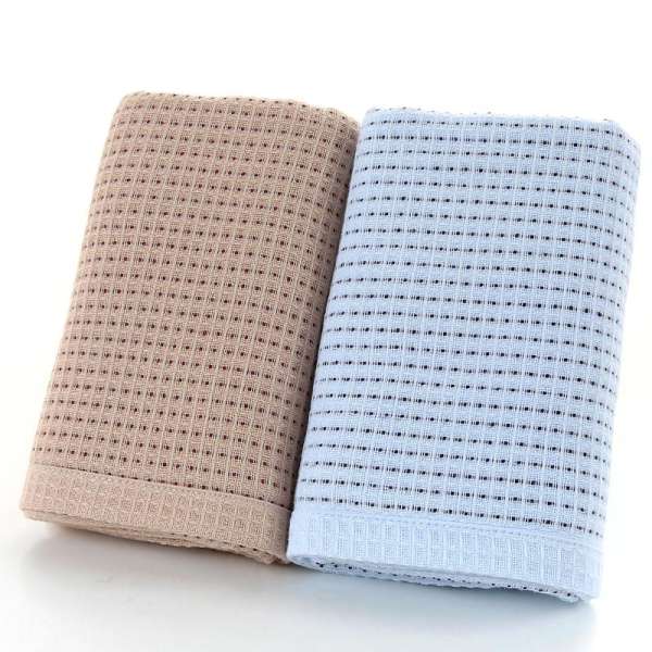 Đồ Gia Dụng Kẻ Sọc 100% Cotton Khăn Mặt Người Lớn Rửa Vài Người Đàn Ông Và Phụ Nữ Mềm Mại Hút Nước Nhanh Khô Khăn Mặt 2 Gói Theo Chiếc