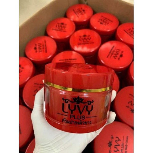 KEM BODY LYVY PLUS đỏ (Mẫu mới)