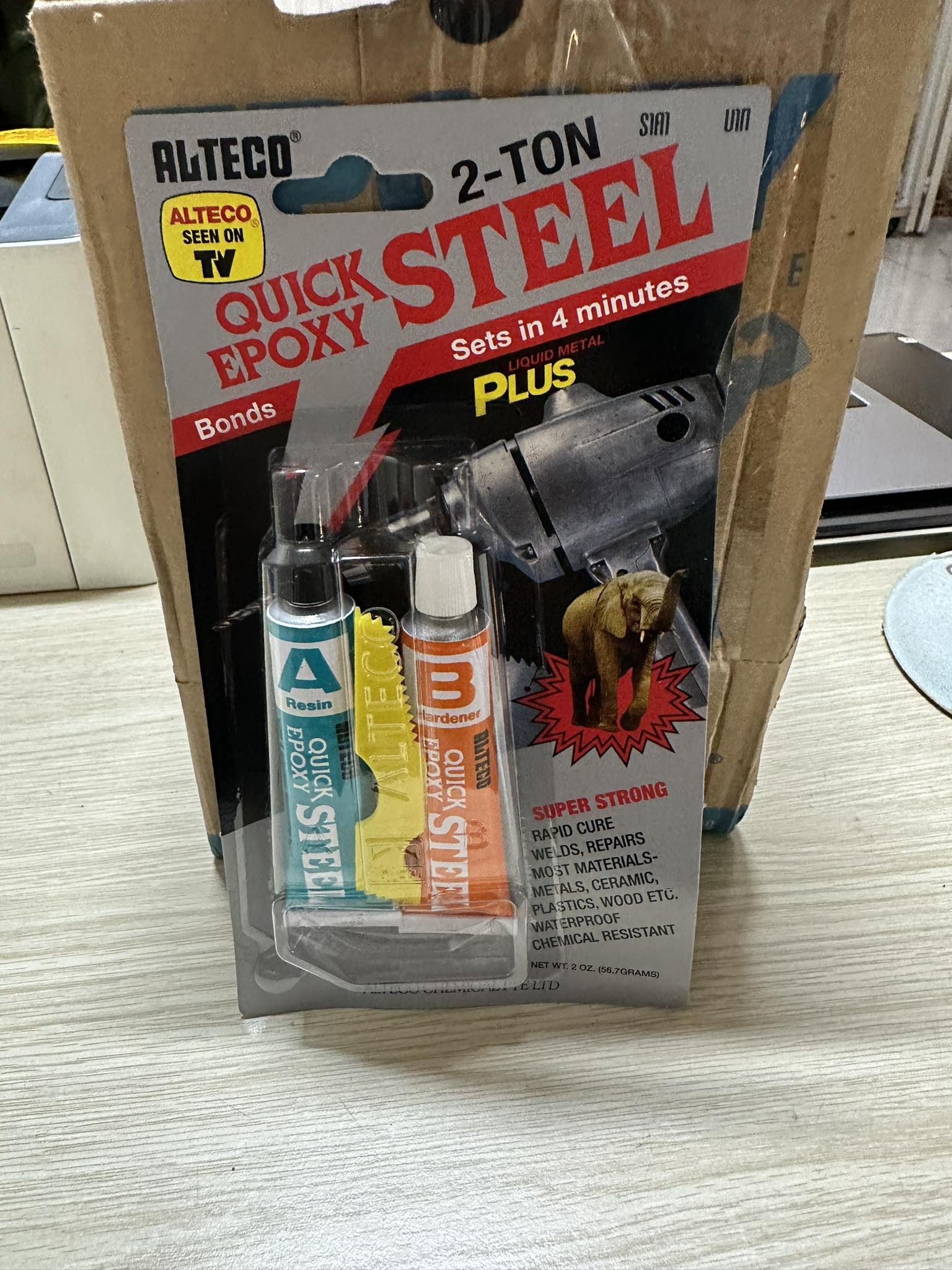 [HCM]Keo dán A và B siêu cứng epoxy