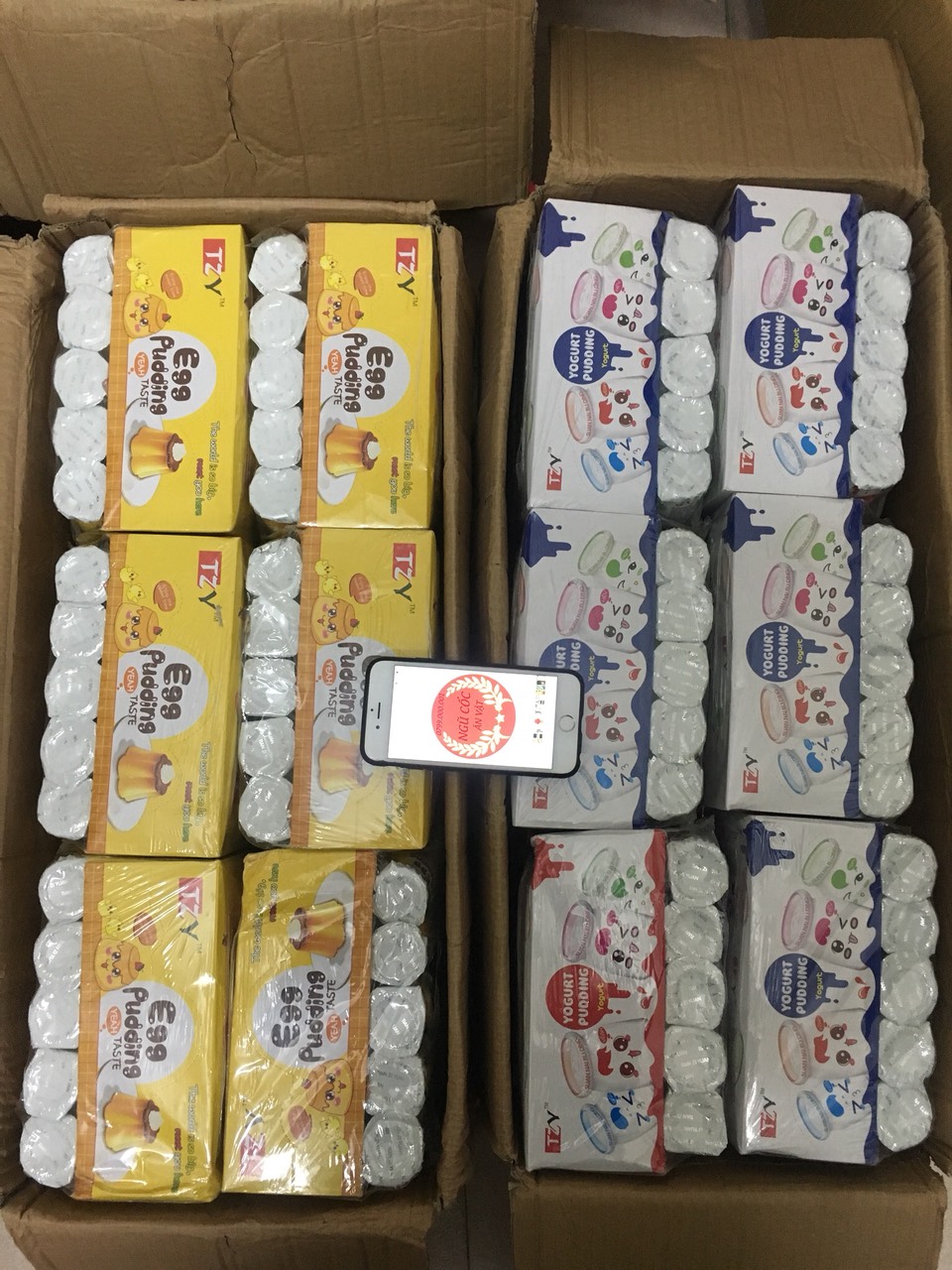 Thạch Pudding Yogurt - Pudding Trứng Siêu Ngon - Giá Dùng Thử 3k/Hộp [SIÊU RẺ]