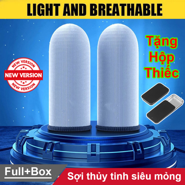 Bao tay chơi ff, Bao tay chơi game sợi THỦY TINH Nano Bạc cao cấp cảm ứng - găng tay chơi game găng tay chơi ff PUBG, Liên quân, chống mồ hôi, bao tay bắn ff, gang tay chơi gameff cực nhạy, co giãn cực tốt