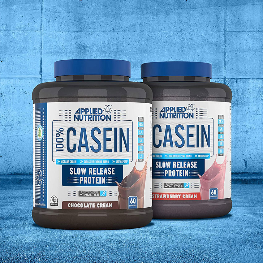 Whey ban đêm CASEIN 60 Servings Applied Nutrition - Whey hấp thụ chậm CASEIN APPLIED NUTRITION